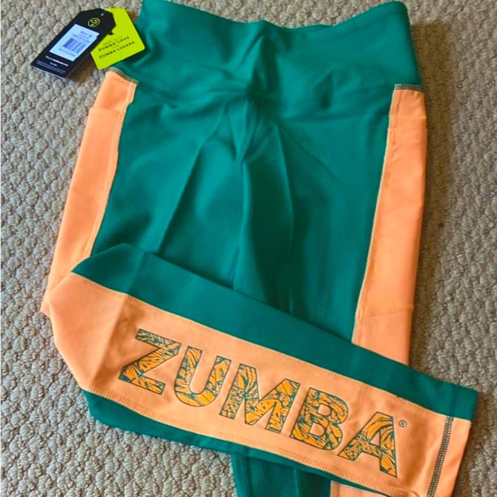 Zumba leggings. I have a small and a medium